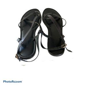 Black Strappy Sandals